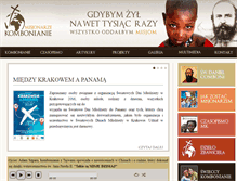 Tablet Screenshot of kombonianie.pl